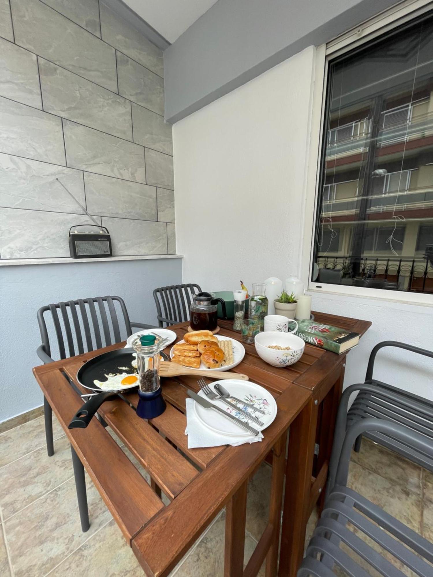 Business Flat Stavroupoli Apartment Tesalonika Bagian luar foto